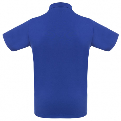 Рубашка поло мужская Virma light, синяя, спина