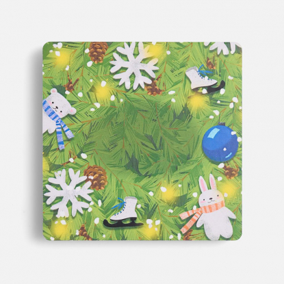 Игра крестики-нолики Criss Cross Снегошарики