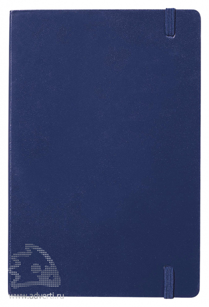 Записная книжка А5 Journalbooks-1, темно-синяя, оборот