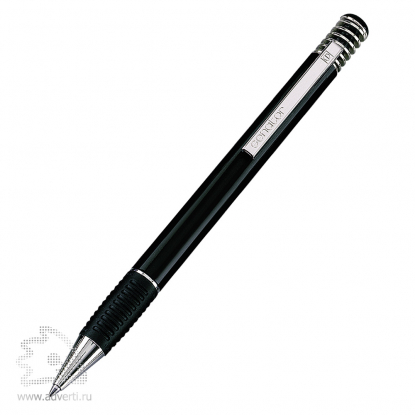Шариковая ручка Soft-Spring, черная