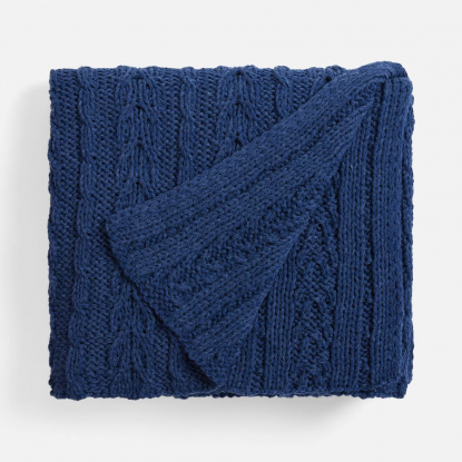 Плед Eloisa, темно-синий