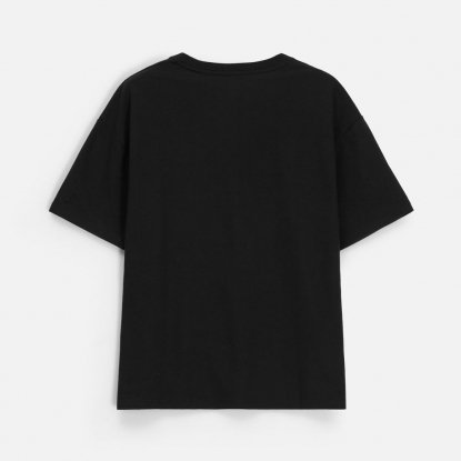 Футболка унисекс Durington, черная