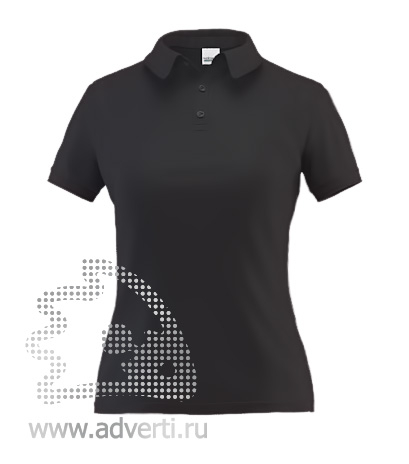 Рубашка поло Stan Premium W, женская, черная