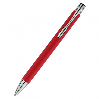 Ручка Ньюлина с корпусом из бумаги, красная