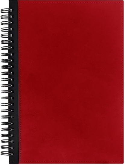 Ежедневник Notera Maxi, недатированный, красный