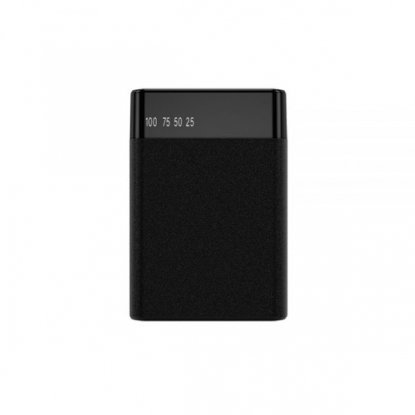 Внешний аккумулятор Apria 10000 mAh, черный, вид спереди