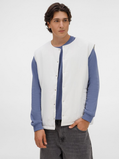 Жилет Veter, унисекс, молочно-белый