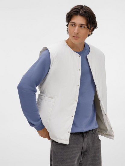 Жилет Veter, унисекс, молочно-белый