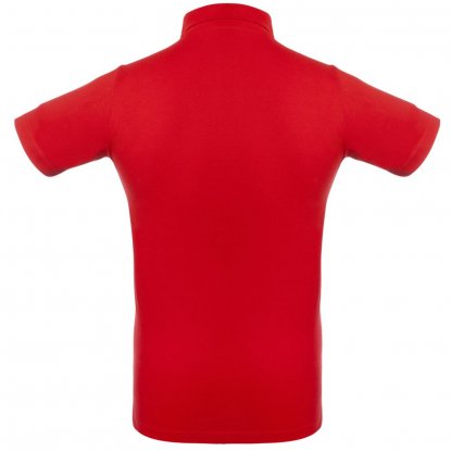 Рубашка поло мужская Virma light, красная, спина