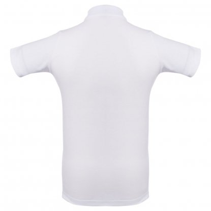 Рубашка поло мужская Virma light, белая, спина