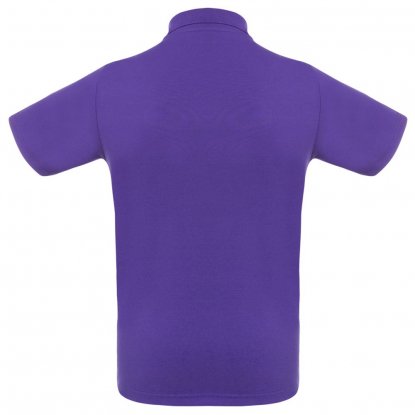 Рубашка поло мужская Virma light, фиолетовая, спина