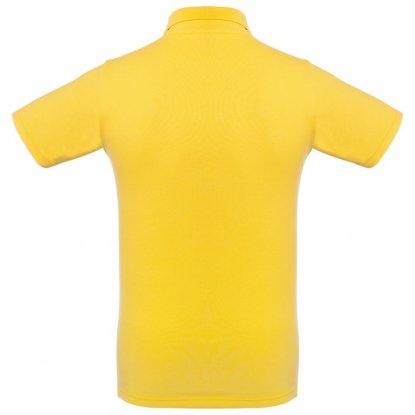 Рубашка поло мужская Virma light, желтая, спина