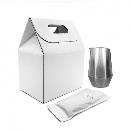 Набор Coffee Box с кофером металлик EDGE CO12m, сталь