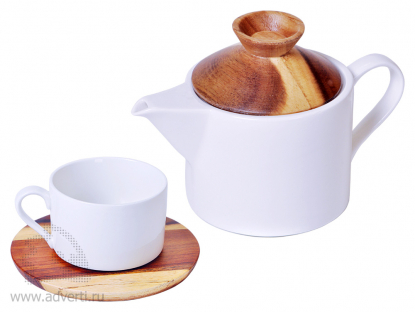 Набор Andrew: чайная пара и чайник в подарочной упаковке