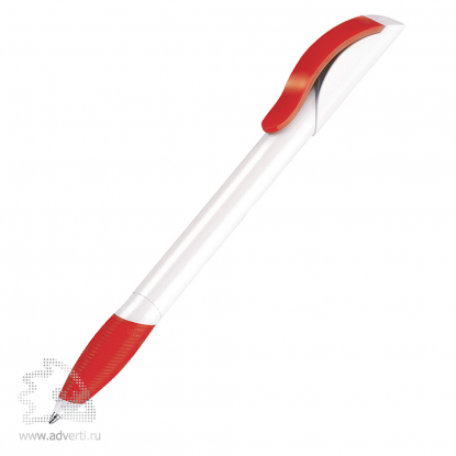 Шариковая ручка Hattrix Soft, красная