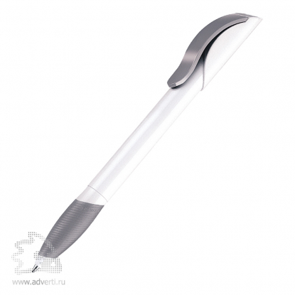 Шариковая ручка Hattrix Soft серая