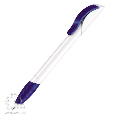 Шариковая ручка Hattrix Soft, синяя