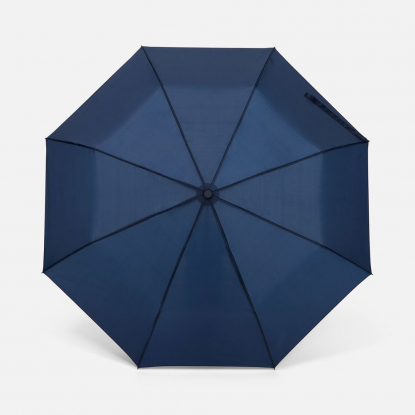 Зонт складной Basic, ver.2, темно-синий