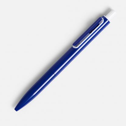 Ручка шариковая Outliner, синяя с белым
