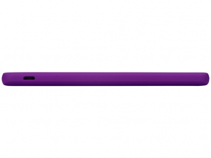 Портативное зарядное устройство Reserve с USB Type-C, 5000 mAh, фиолетовое, вид сбоку