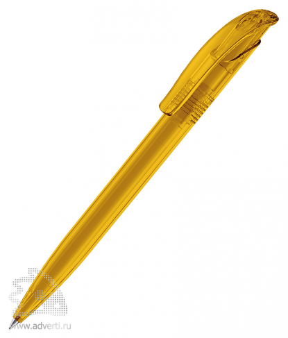 Шариковая ручка Challenger Clear, желтая