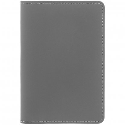 Обложка для паспорта, серая