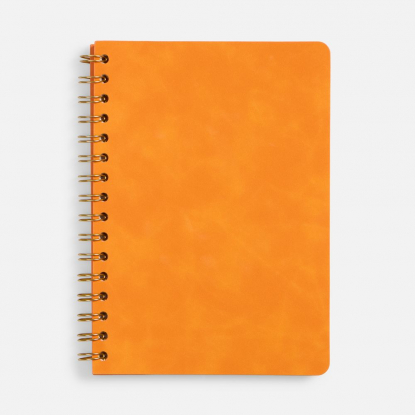 Ежедневник Spiral, недатированный, оранжевый