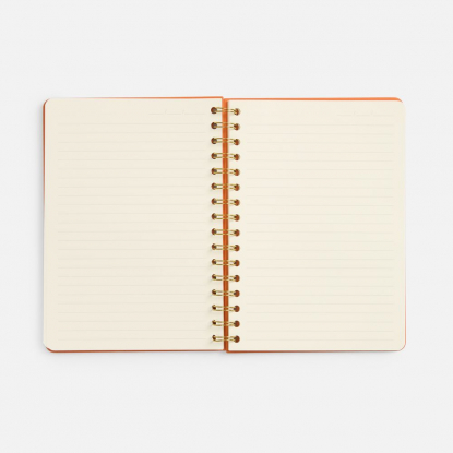 Ежедневник Spiral, недатированный, оранжевый