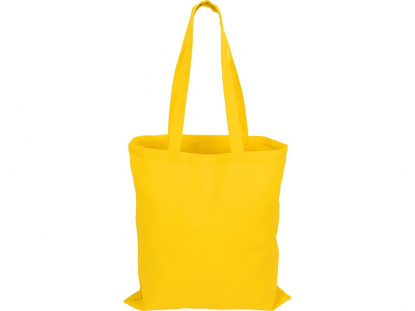 Сумка из хлопка Carryme 140, 140 г/м2, желтая
