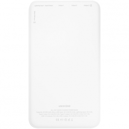 Аккумулятор Uniscend All Day Compact PD, белый