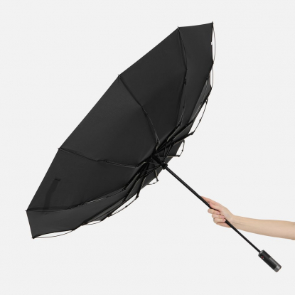Зонт складной Regenfall, черный