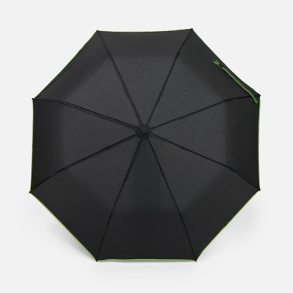 Зонт складной Edgeline, зеленое яблоко