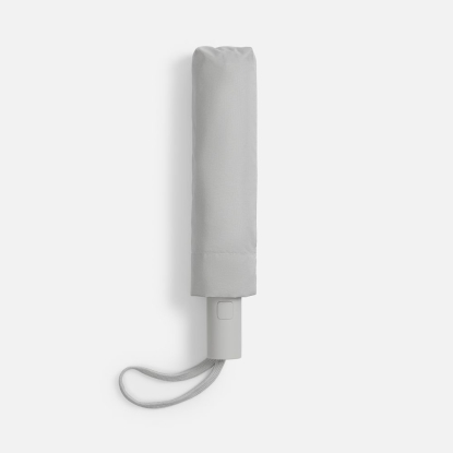 Зонт складной Cloudex, светло-серый