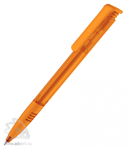 Шариковая ручка Super Hit Clear + Softgriffzone, оранжевая
