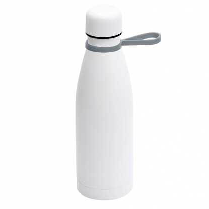 Кольцо-держатель силиконовое для термобутылки Olivia, серое