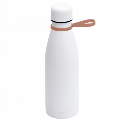 Кольцо-держатель силиконовое для термобутылки Olivia, коричневое (мокко)