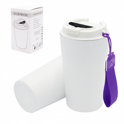 Шнурок для термокружки Surprise, фиолетовый