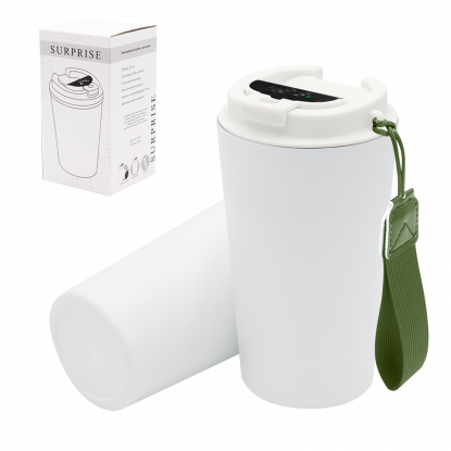 Шнурок для термокружки Surprise, хаки