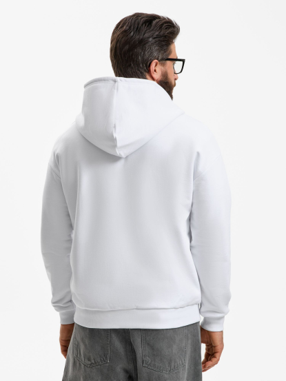 Толстовка оверсайз Sartoro, унисекс, белая