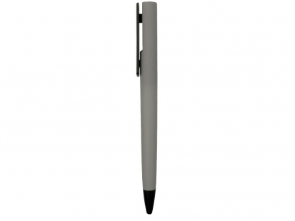 Ручка пластиковая шариковая C1 soft-touch, серая