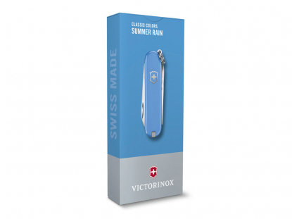 Нож-брелок VICTORINOX Classic SD Colors, голубой
