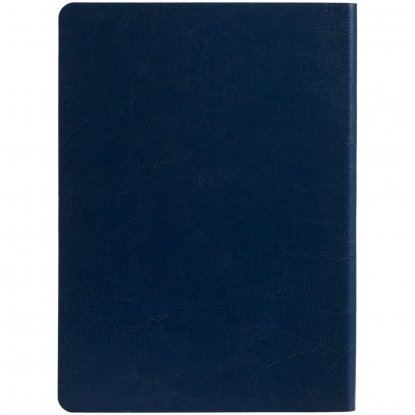 Ежедневник Nebraska Flex, недатированный, синий с серебром