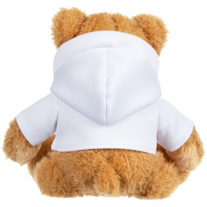 Мягкая игрушка Мишка Cuddleton в белом худи