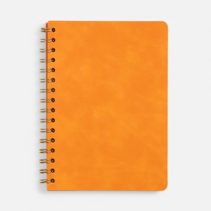 Ежедневник Spiral, недатированный, оранжевый