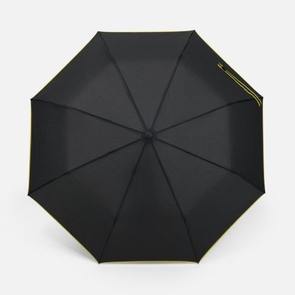 Зонт складной Edgeline, желтый