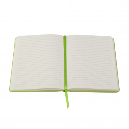Блокнот Ровиго, зеленое яблоко, открытый