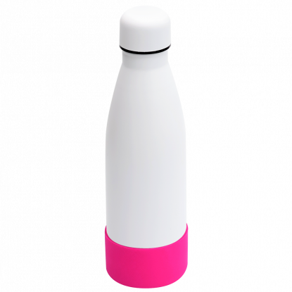 Манжета силиконовая для термобутылки Olivia, розовая