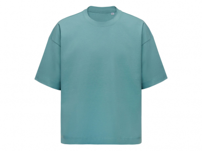 Футболка оверсайз унисекс Beta.01, бирюзовая