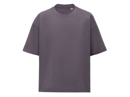 Футболка оверсайз унисекс Beta.01, темно-серая