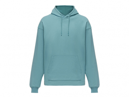 Худи оверсайз унисекс Alpha.01, бирюзовое
